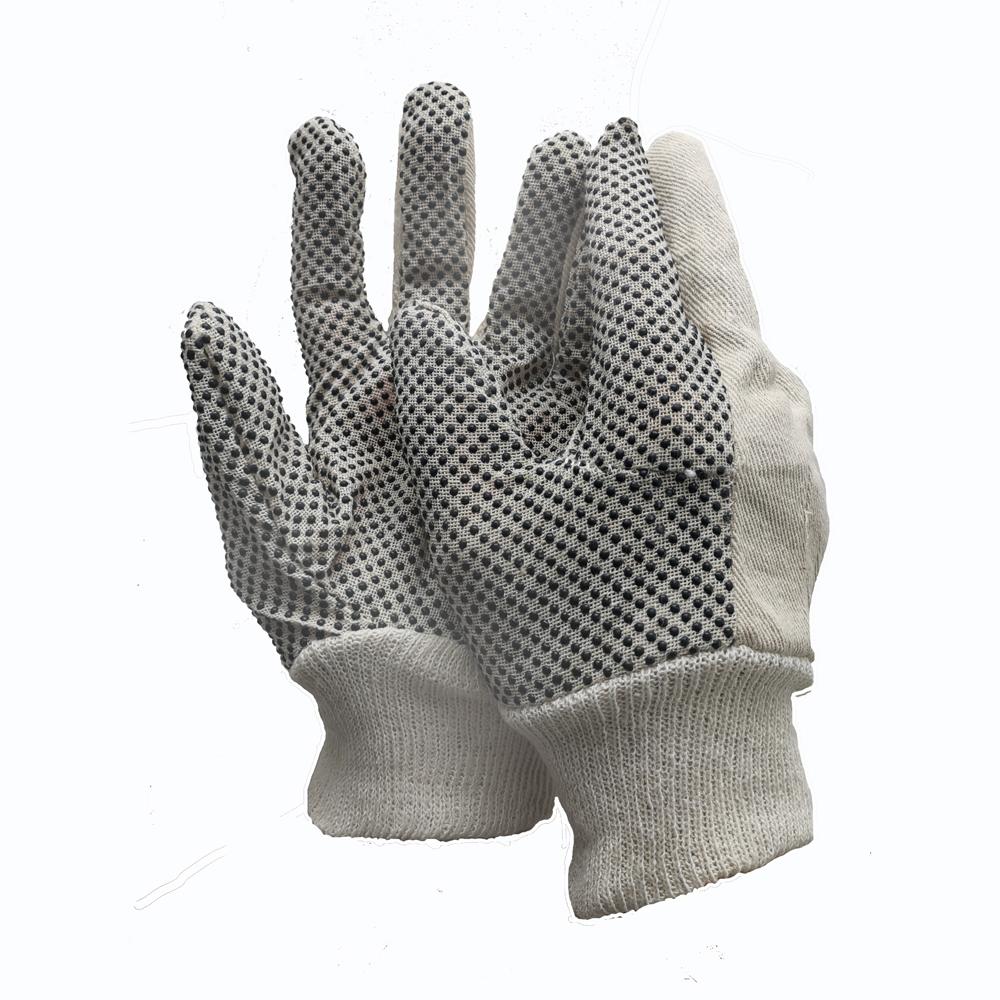 Handschuhe Gr. 10 | Baumwolle mit Noppen